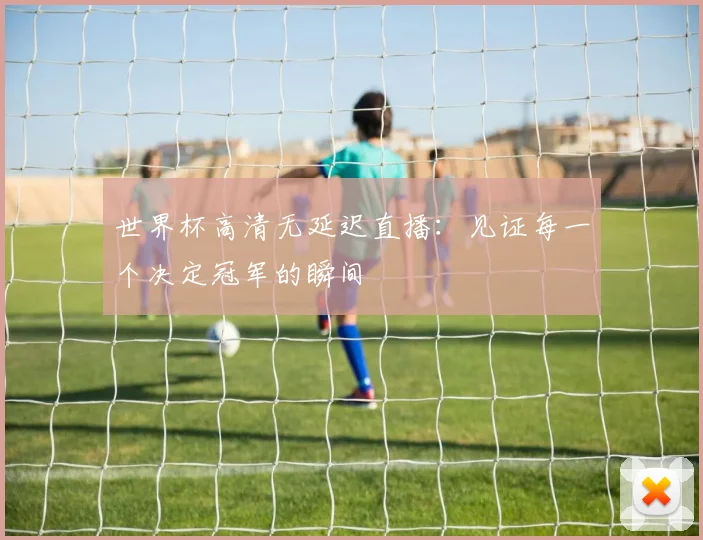 世界杯高清无延迟直播：见证每一个决定冠军的瞬间