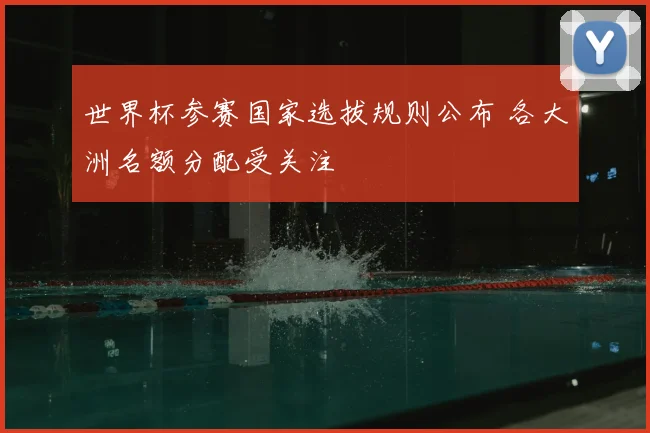 世界杯参赛国家选拔规则公布 各大洲名额分配受关注